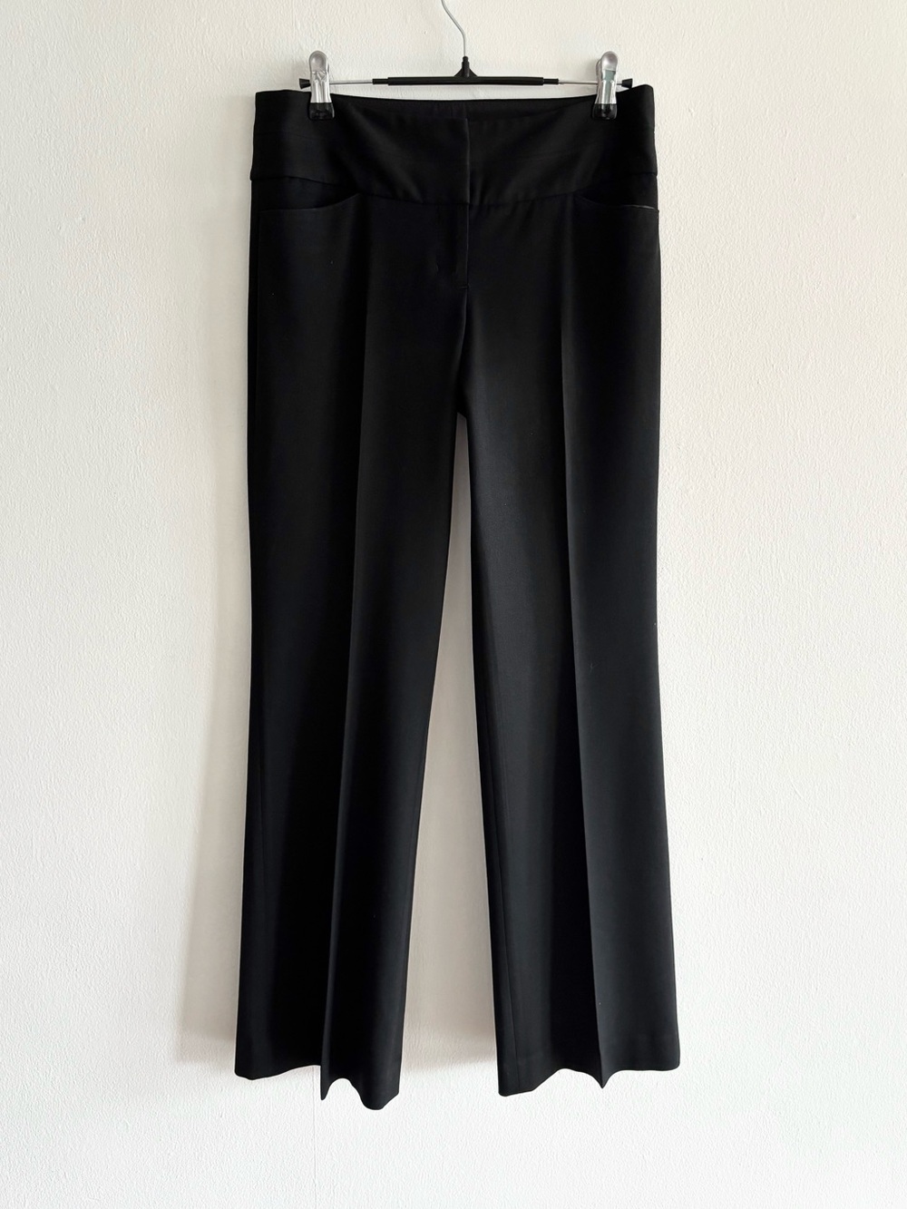 Express black high-waisted Editor trousers